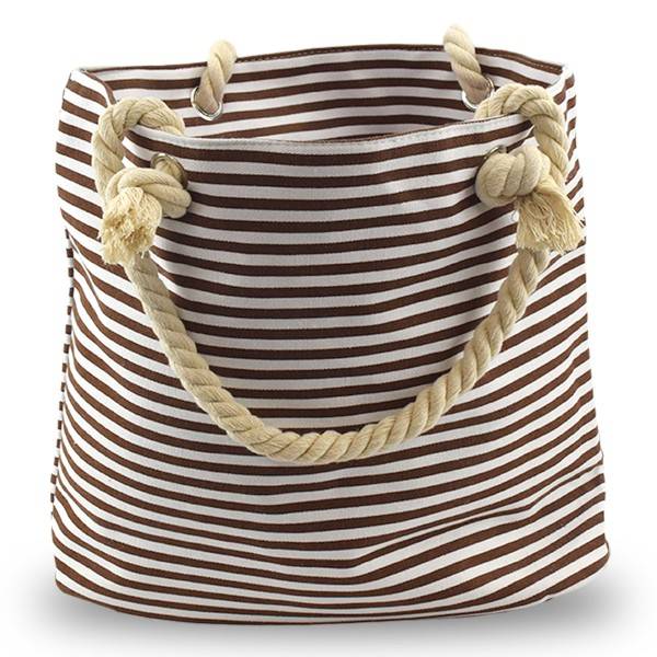 Sonia Originelli Strandtasche maritim gestreift Sternprint Seilkordeln Shopper Bestseller