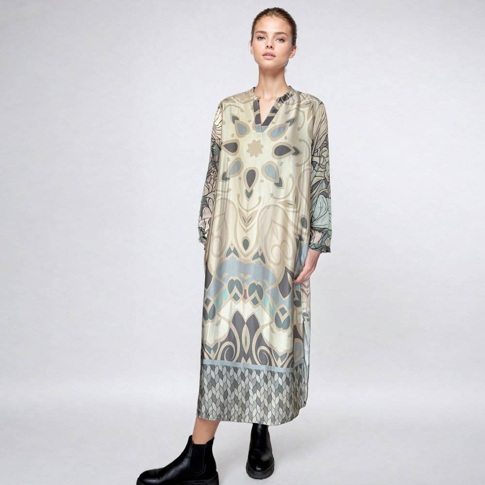 Soul Kathrine EVE LONGDRESS Print 09 Flash Sale