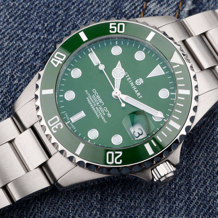 Steinhart Ocean 39 Double-GREEN Ceramic premium Auslauf