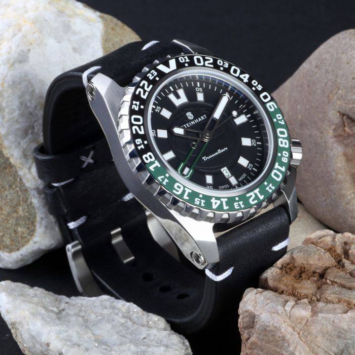 Steinhart TRAVELLER GMT green Taucheruhr Verkauf