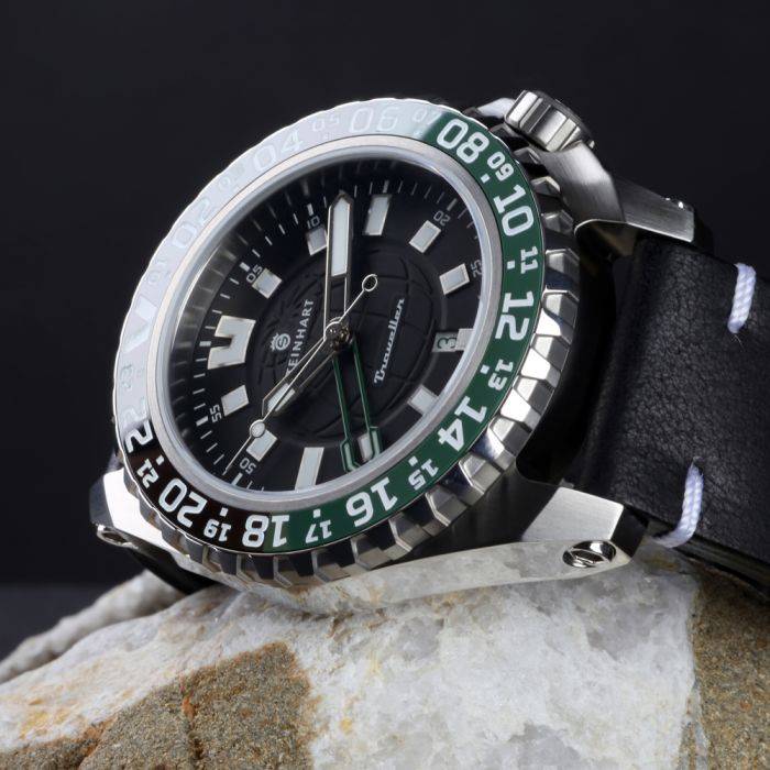 Steinhart TRAVELLER GMT green Taucheruhr Verkauf
