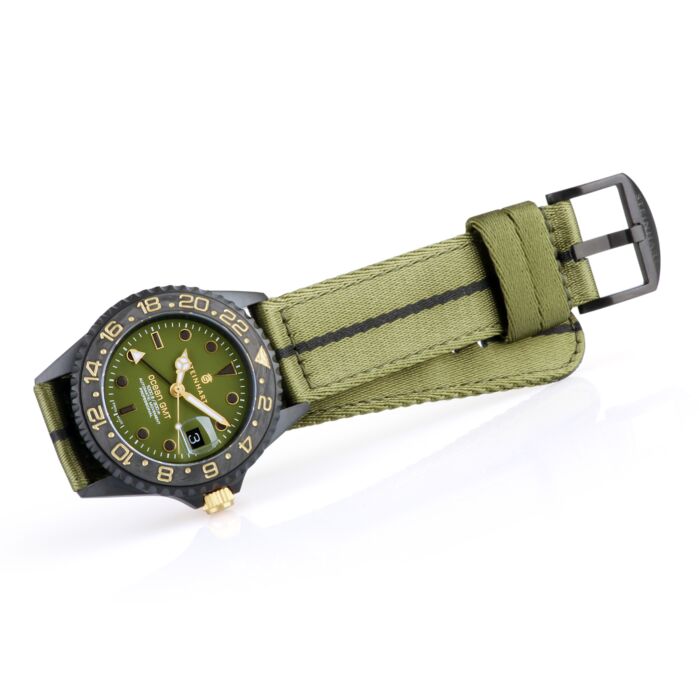 Steinhart Ocean 39 GMT black MILITARY khaki Taucheruhr Exklusivangebot