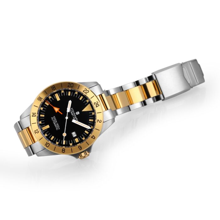 Steinhart Ocean One vintage GMT two-tone Meist gekauft