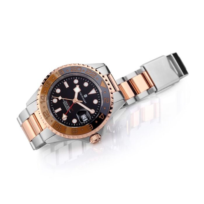 Steinhart Ocean One GMT two-tone BLACK/KHAKI Taucheruhr Hotsell