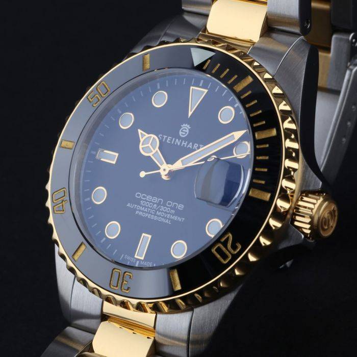 Steinhart Ocean 39 two-tone Taucheruhr Neueste Mode