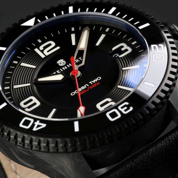 Steinhart Ocean 2 premium Carbon Black Taucheruhr Blitzverkäufe