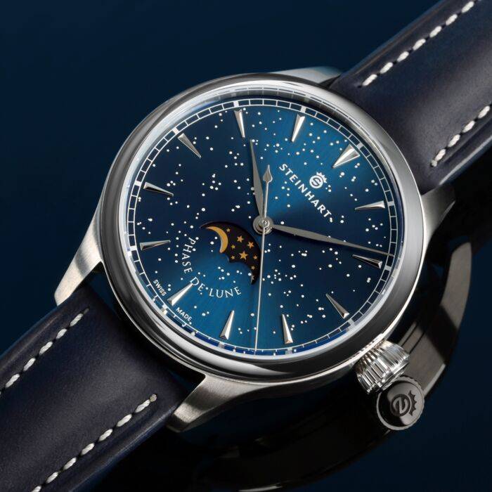 Steinhart Marine 42 Moon Phase Starry Night Verkauf