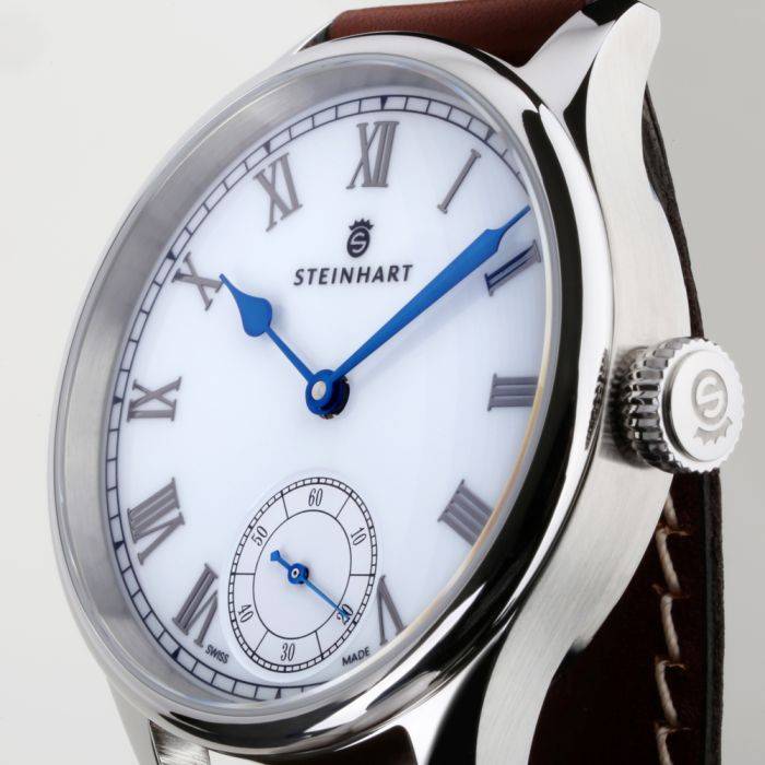 Steinhart MARINE CHRONOMETER 42 white roman Angebote