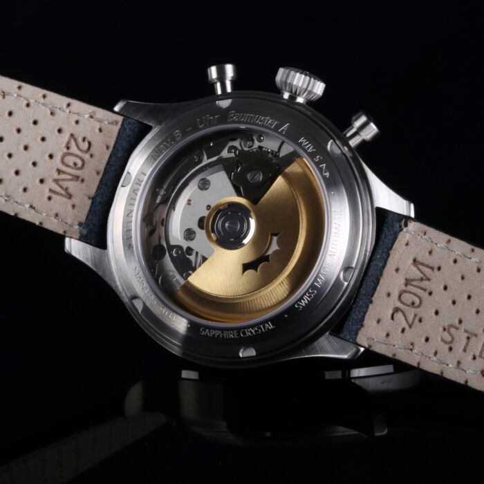 Steinhart Pilot Chronograph 42 blue SUMMER EDITION Online