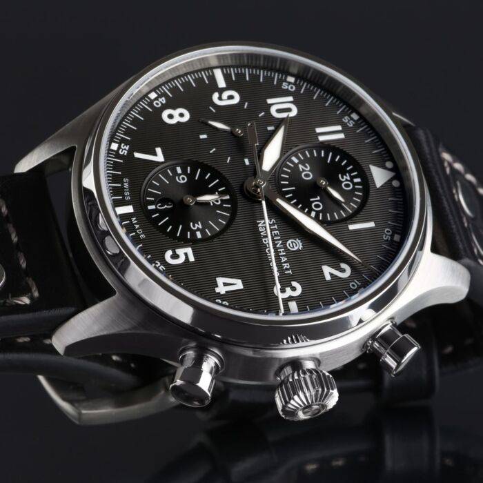 Steinhart NAV.B-CHRONO 42 CLASSIC A-TYPE BLACK Auslauf