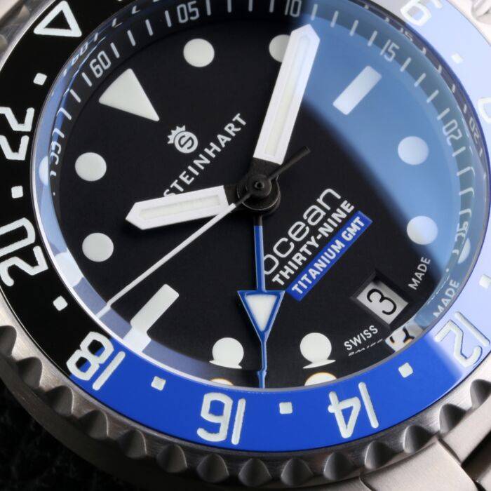 Steinhart Ocean 39 GMT Titan premium Ceramic Hotsell