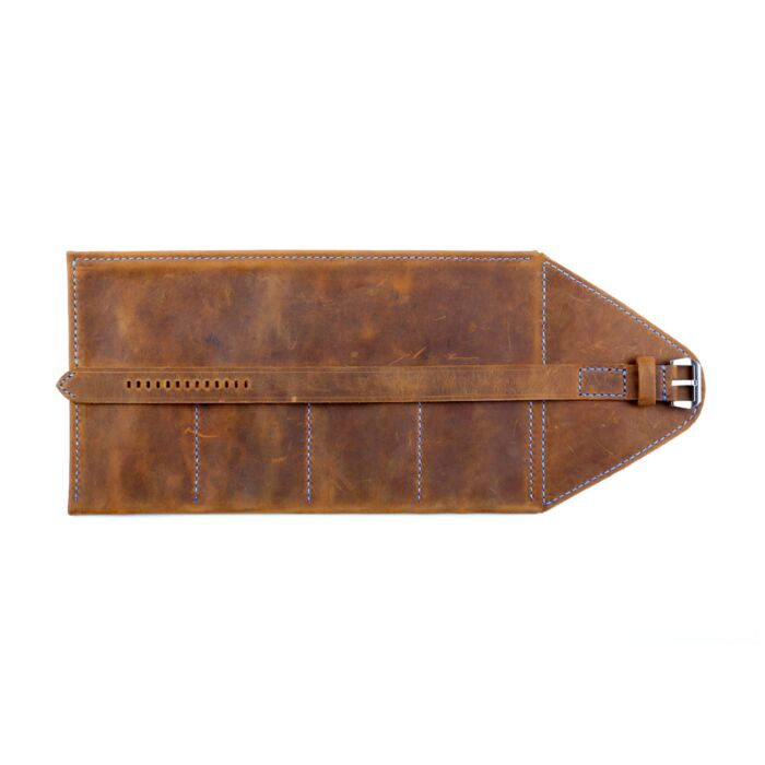 Steinhart Lederrolle braun für 4 Uhren im Angebot