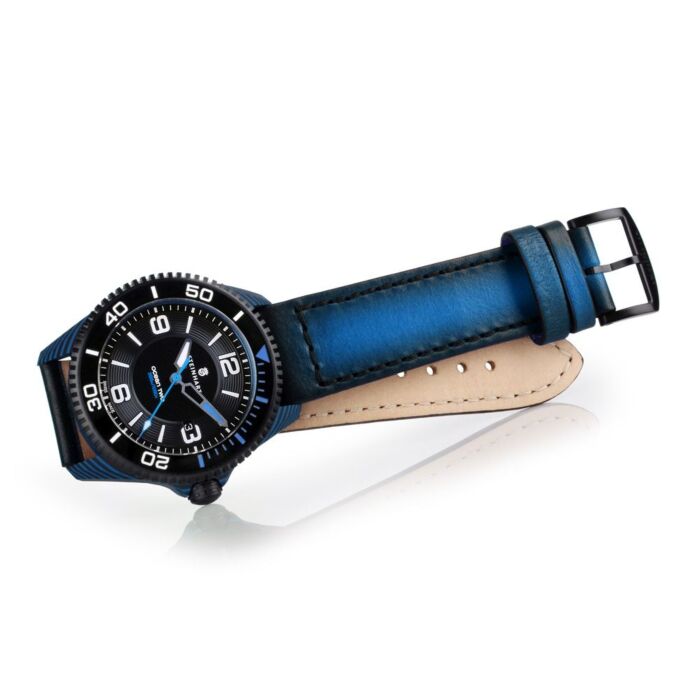 Steinhart Ocean 2 premium Carbon Blue Taucheruhr Online