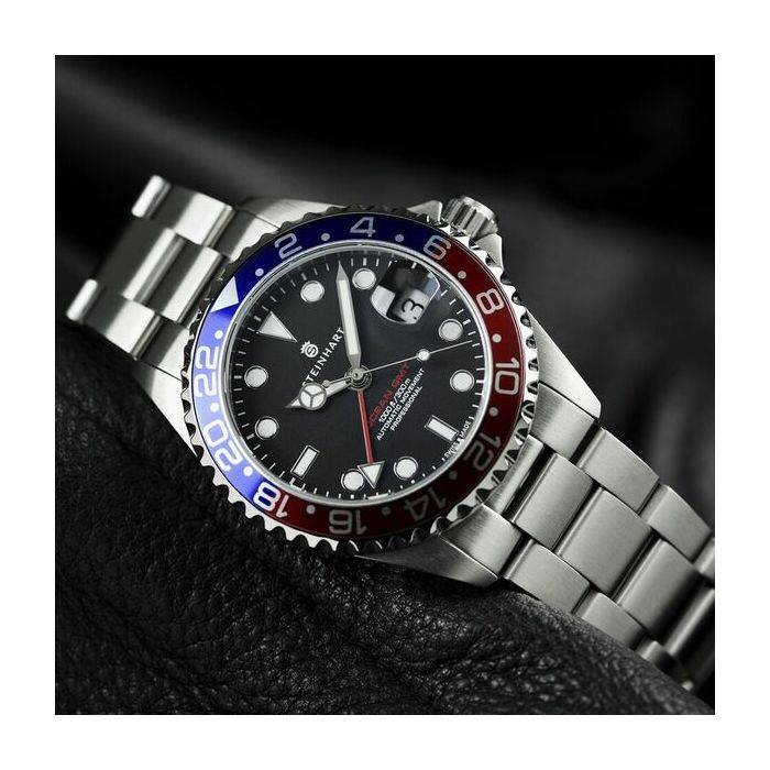 Steinhart Ocean 39 GMT BLUE-RED Taucheruhr Online