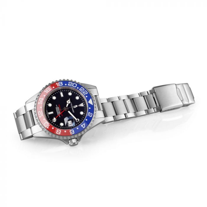 Steinhart Ocean One GMT BLUE-RED Ceramic Taucheruhr Outlet