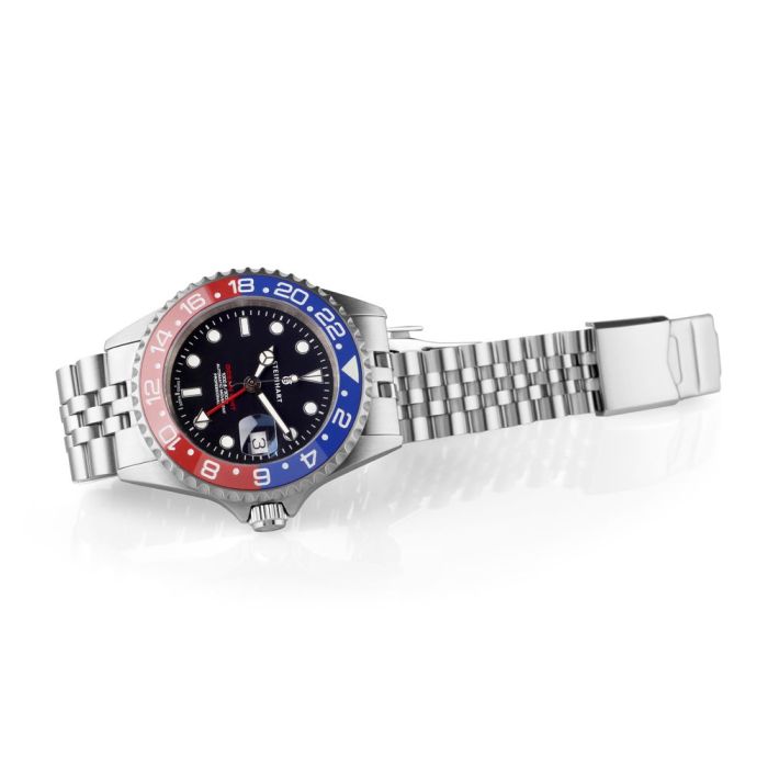 Steinhart Ocean One GMT BLUE-RED. 2 Ceramic Taucheruhr Verkauf