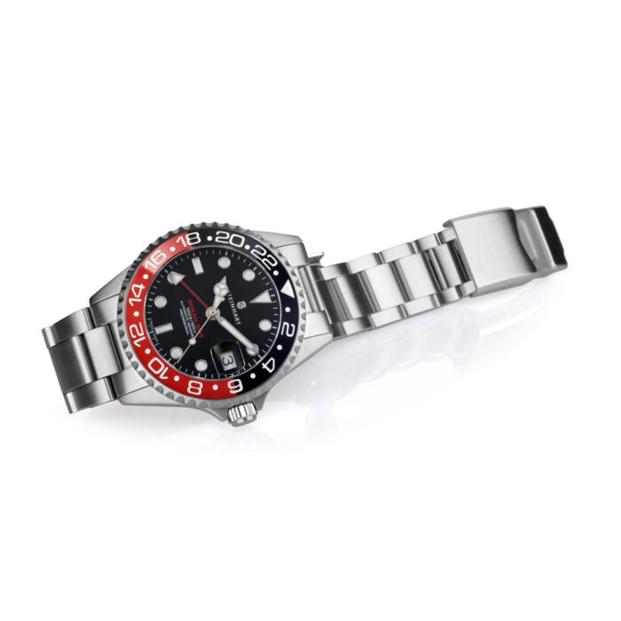Steinhart Ocean 39 GMT BLACK-RED Ceramic Taucheruhr Angebote