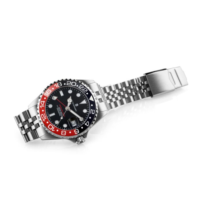 Steinhart Ocean 39 GMT.2 BLACK-RED Ceramic Taucheruhr im Angebot