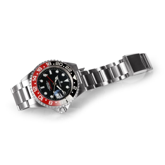 Steinhart Ocean One GMT BLACK-RED Ceramic Taucheruhr Online