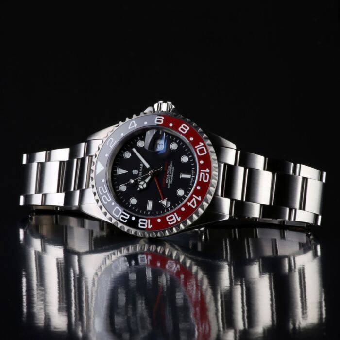 Steinhart Ocean One GMT BLACK-RED Ceramic Taucheruhr Online