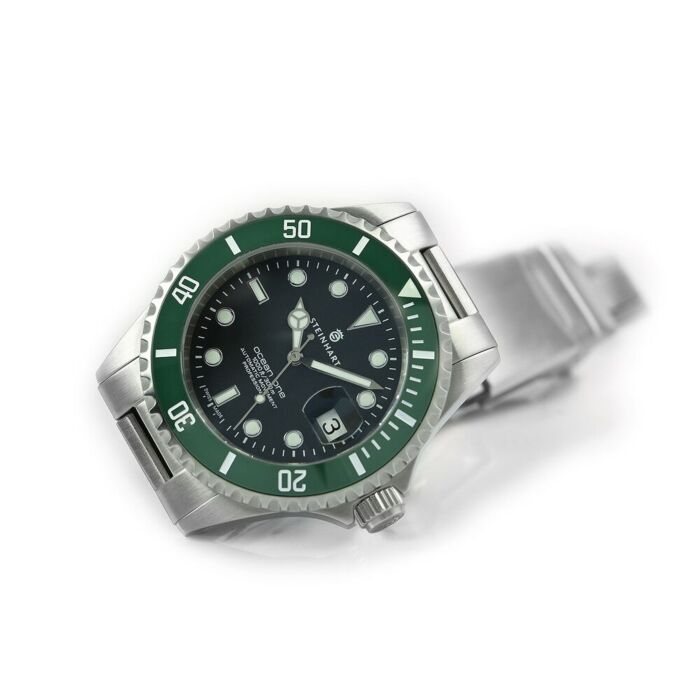 Steinhart Ocean One GREEN Ceramic Taucheruhr Günstiger Verkauf