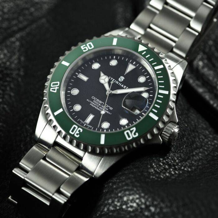 Steinhart Ocean One GREEN Ceramic Taucheruhr Günstiger Verkauf