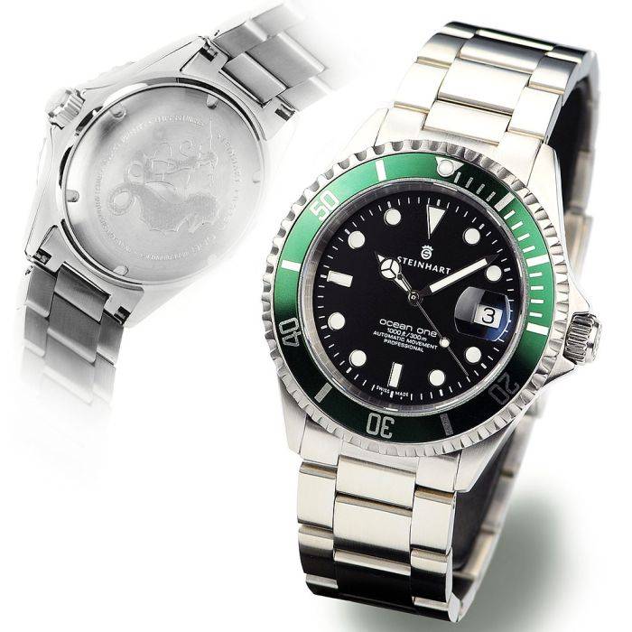 Steinhart Ocean One GREEN Taucheruhr
