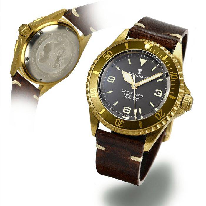Steinhart Ocean One Bronze LIGHT-BROWN Taucheruhr