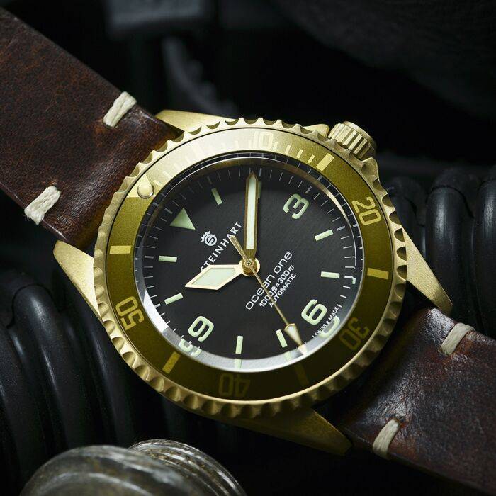 Steinhart Ocean One Bronze LIGHT-BROWN Taucheruhr Outlet