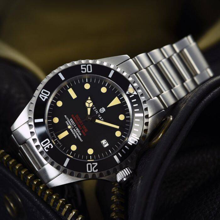 Steinhart Ocean One vintage RED Taucheruhr Angebote