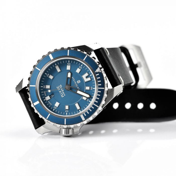 Steinhart Triton 30 ATM BLUE Taucheruhr Günstiger Verkauf