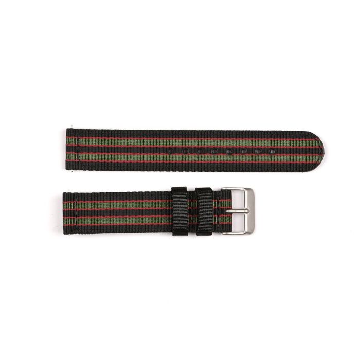 Steinhart Natoband schwarz/rot/grün