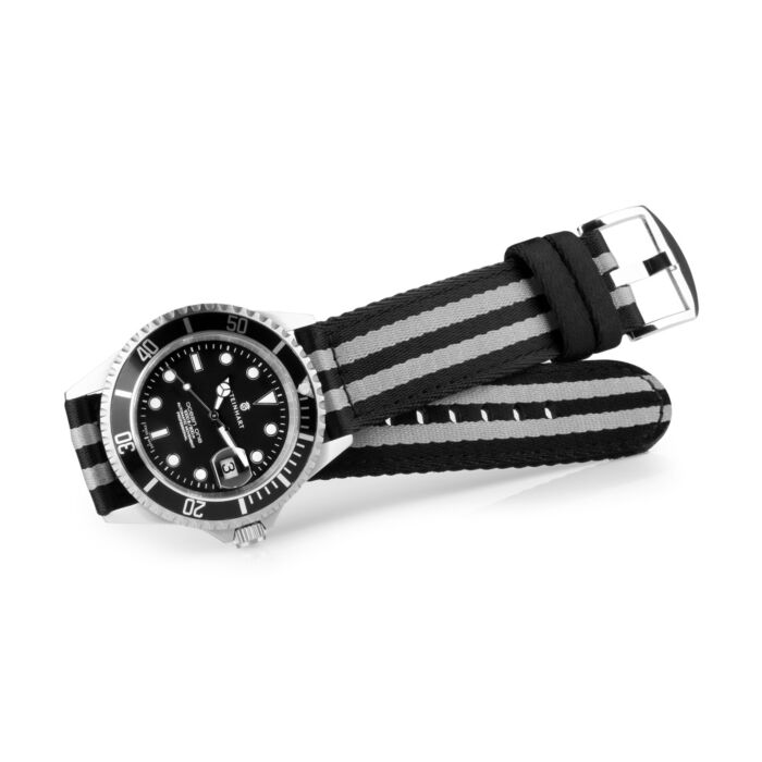 Steinhart Natoband schwarz/grau Online