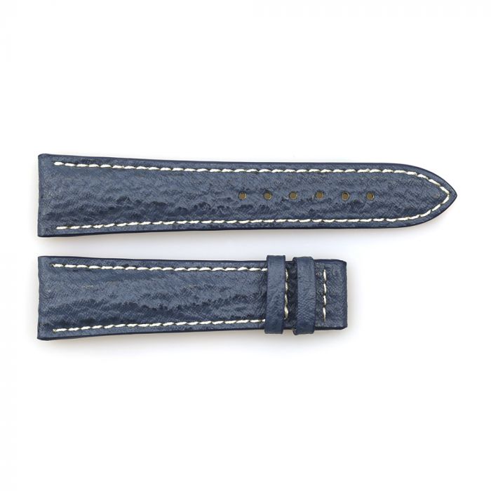 Steinhart Lederband blau für Marine Chronograph Größe S