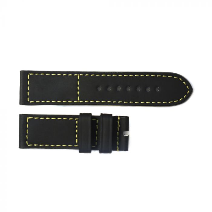 Steinhart Kautschukband schwarz mit gelber Naht Größe M