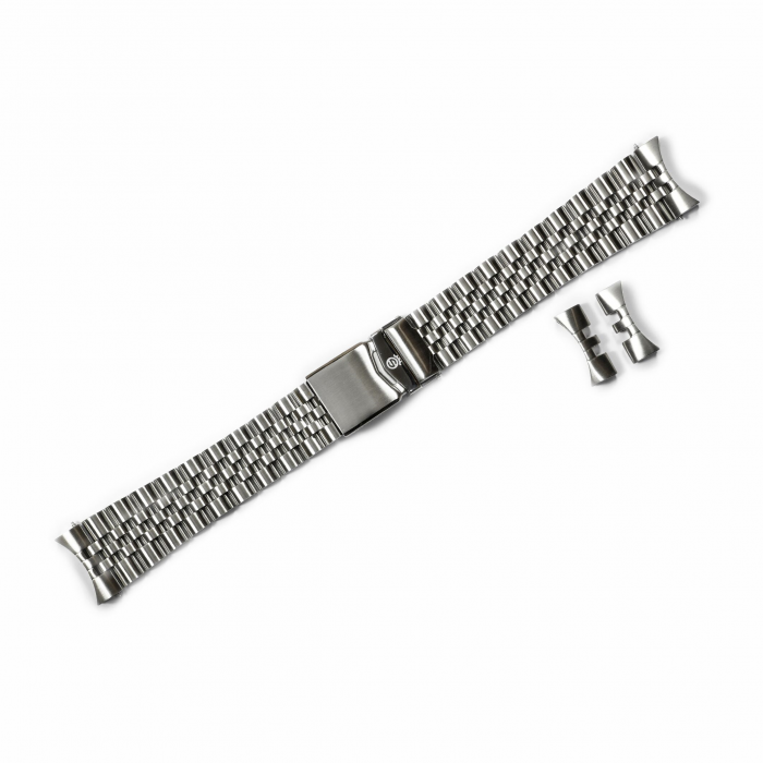 Steinhart Stahlband 22x18 mm fünfreihig für Ocean 42 inkl. 2 Bandanstöße