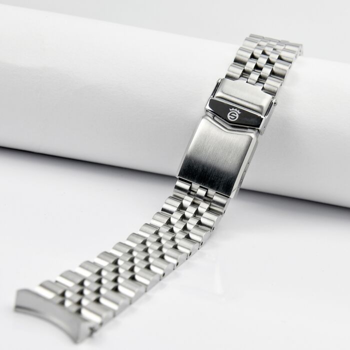 Steinhart Stahlband 20x16 mm fünfreihig für Ocean 39 inkl. Bandanstöße im Angebot