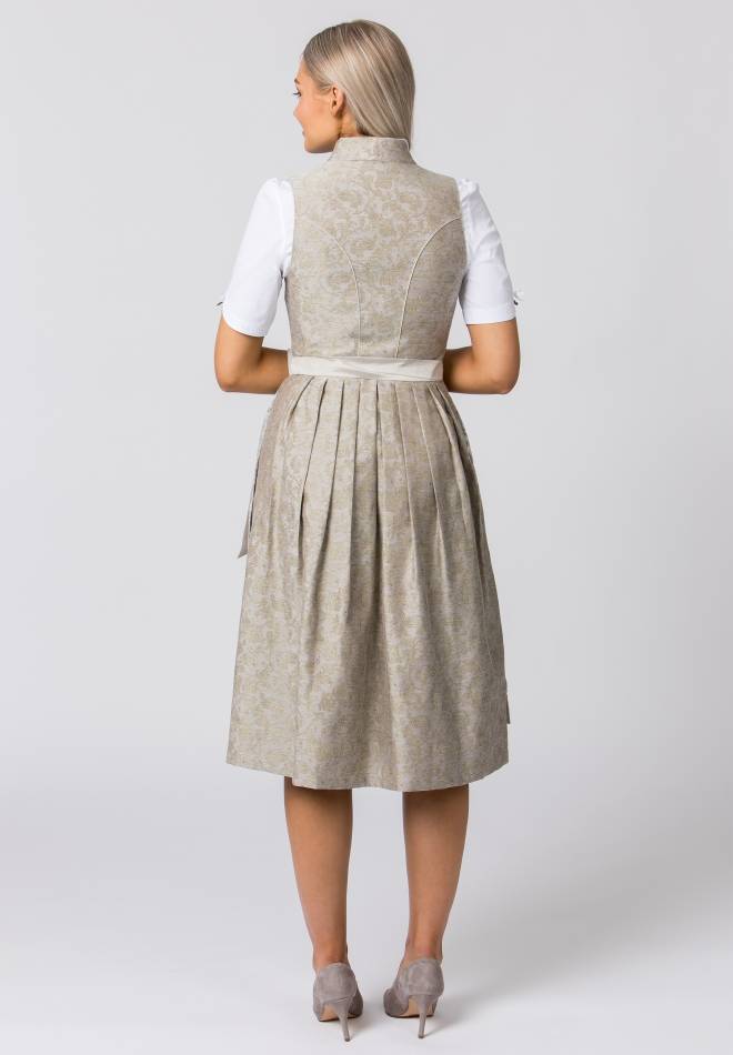 Stockerpoint Dirndl Claire taupe 32 im Angebot