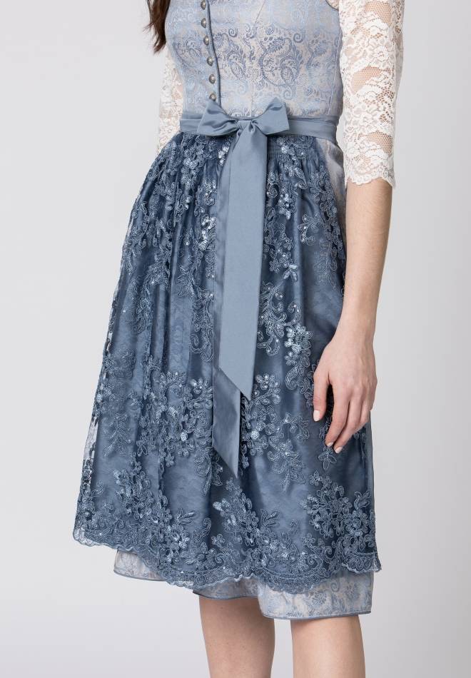 Stockerpoint Dirndl Sidonia rauchblau 32 Schlussverkauf