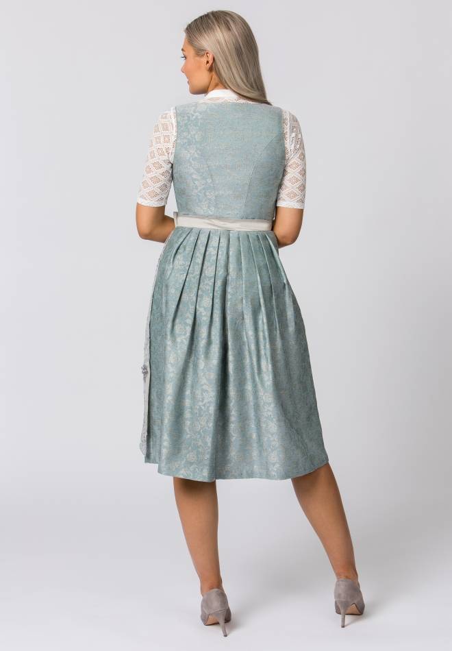 Stockerpoint Dirndl Camilla rauchblau 32 Fabrikverkauf
