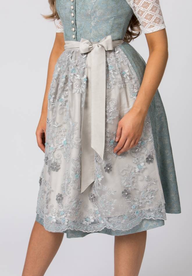 Stockerpoint Dirndl Camilla rauchblau 32 Fabrikverkauf