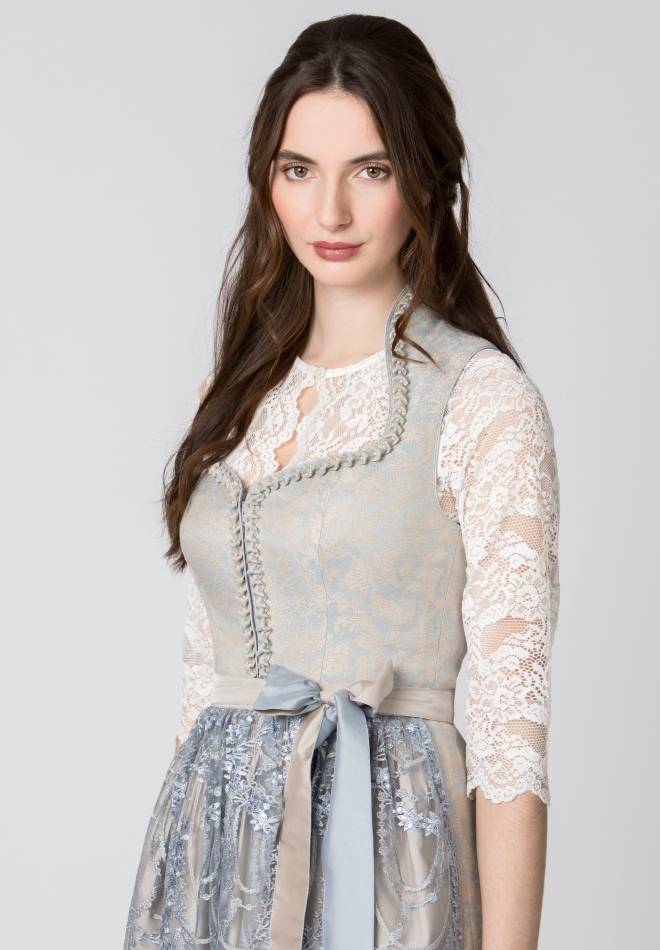 Stockerpoint Dirndl Flavia taupe 32 Outlet