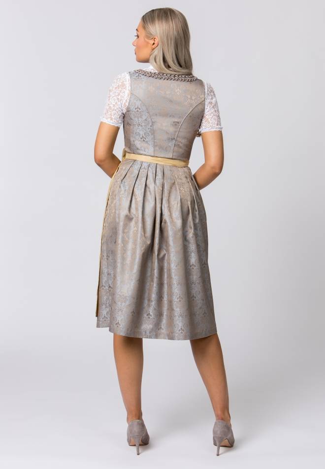 Stockerpoint Dirndl Nara senf 34 Auslauf