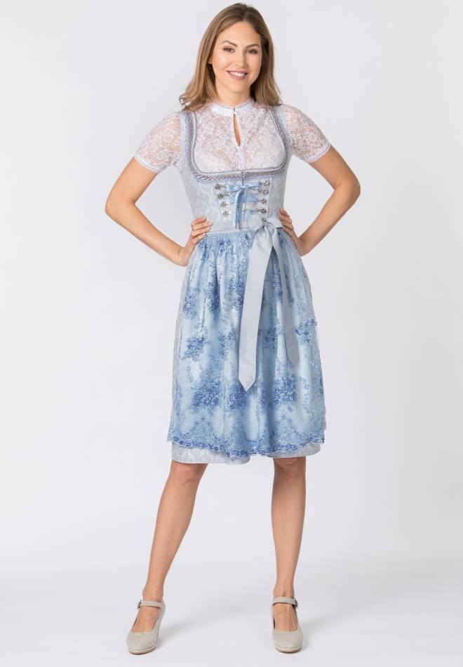 Stockerpoint Dirndl Annabelle hellblau 32