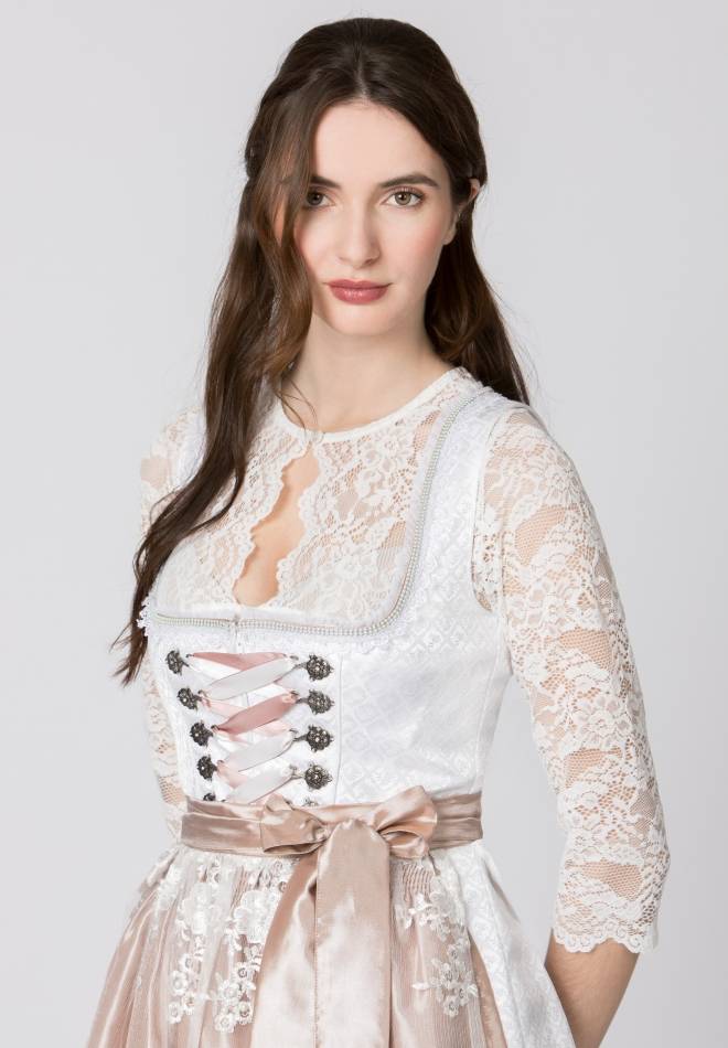 Stockerpoint Dirndl Aurelie weiß 32 Hotsell