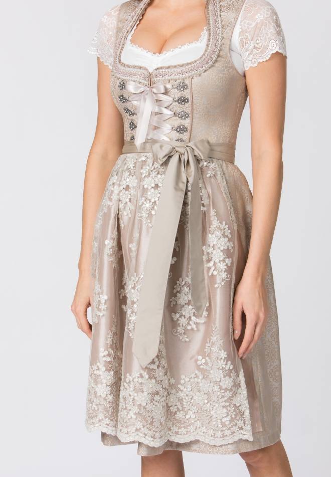 Stockerpoint Dirndl Gabrielle creme 32 im Angebot