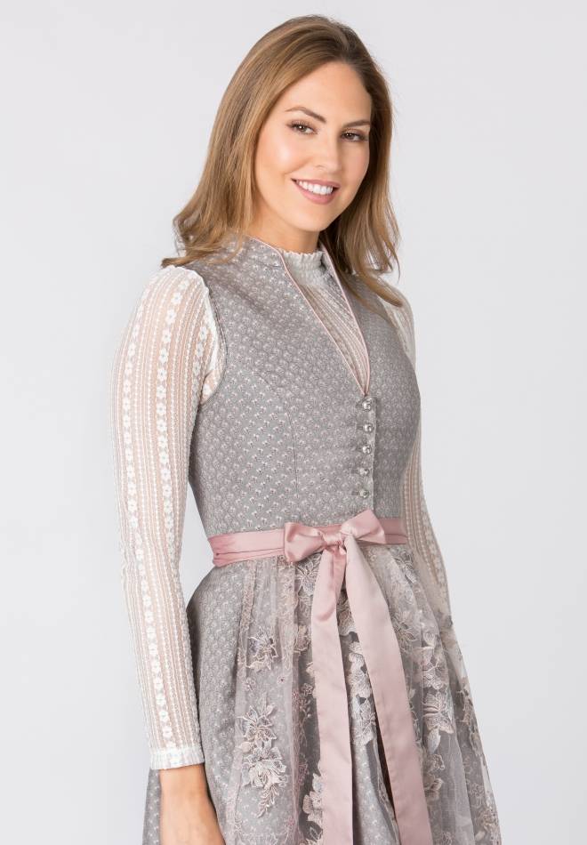Stockerpoint Dirndl Madlenka grau 32 Schlussverkauf