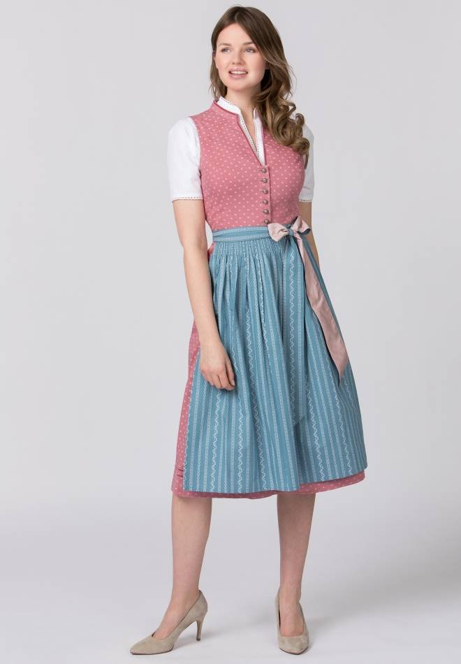 Stockerpoint Dirndl Luciana koralle 34