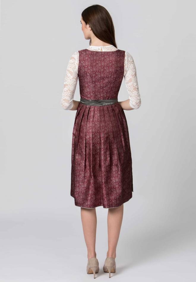 Stockerpoint Dirndl Leonora bordeaux 32 Verkauf