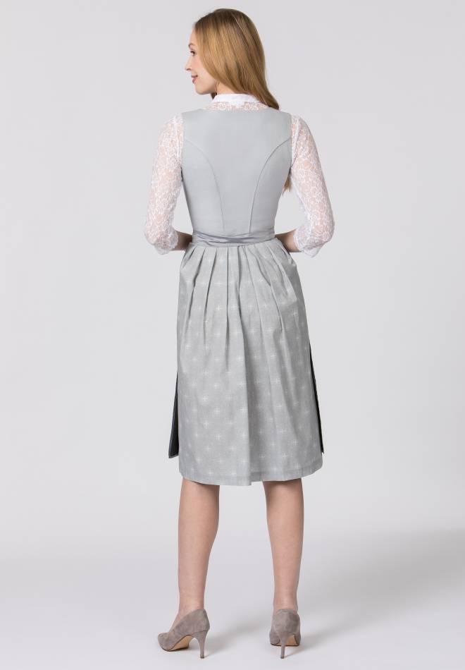 Stockerpoint Dirndl Audrey hellgrau 34 im Angebot